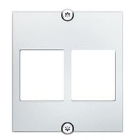BACHMANN Module Custom Cadre 2x Keystone, blanc