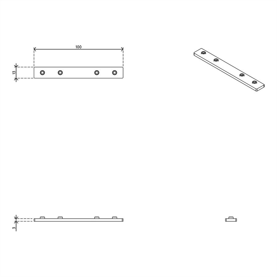 DATAFLEX Addit protège-câbles, connecteur 492, argent