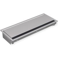 BACHMANN CONI Cadre argent long, gris