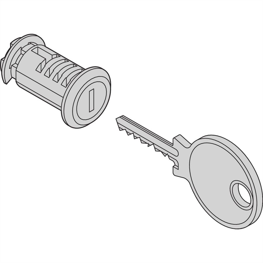 SCHROFF Novastar Serrure pour panneau latéral