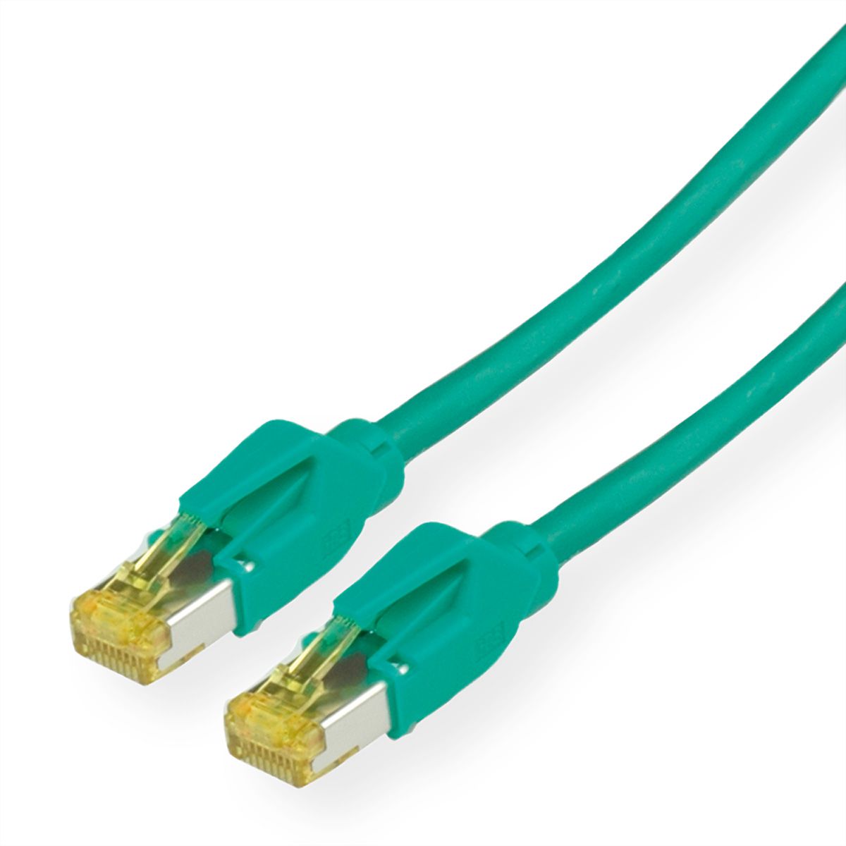 Cordon KERPEN Cat.6A (Classe EA) S/F, MegaLine F6-90, HiRose TM31, LS0H, vert, 2 m