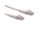 Cordon Cat.6 (Classe E) F/UTP AWG26, blanc, 2 m