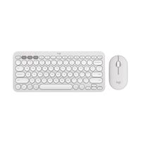 Logitech Pebble 2 Combo clavier Souris incluse Universel RF sans fil + Bluetooth AZERTY Français Blanc