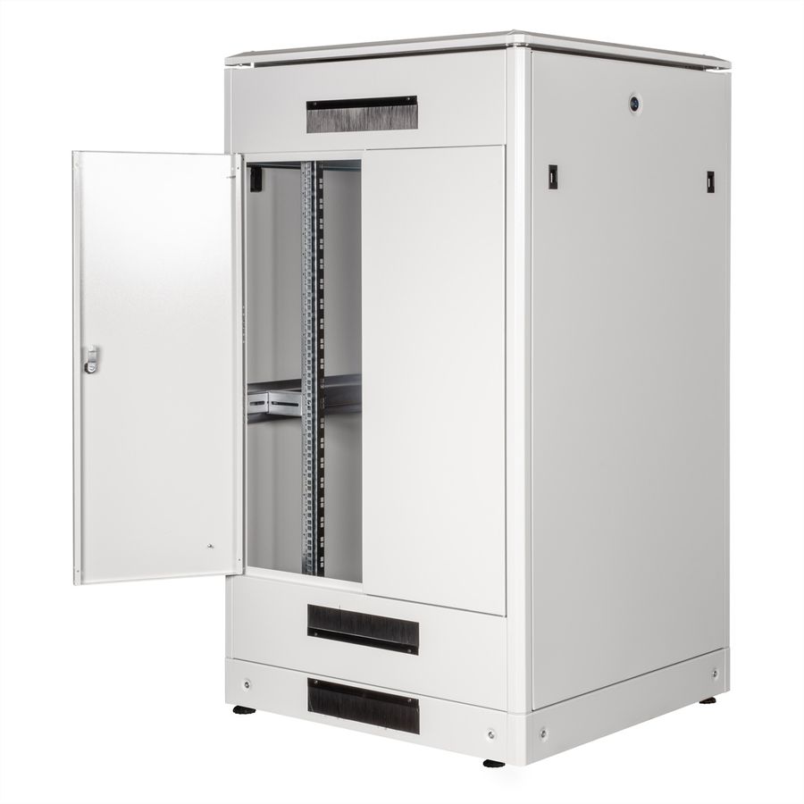 ROLINE 19" Baie réseau Pro 26U, 800x800 LxP Porte verre gris