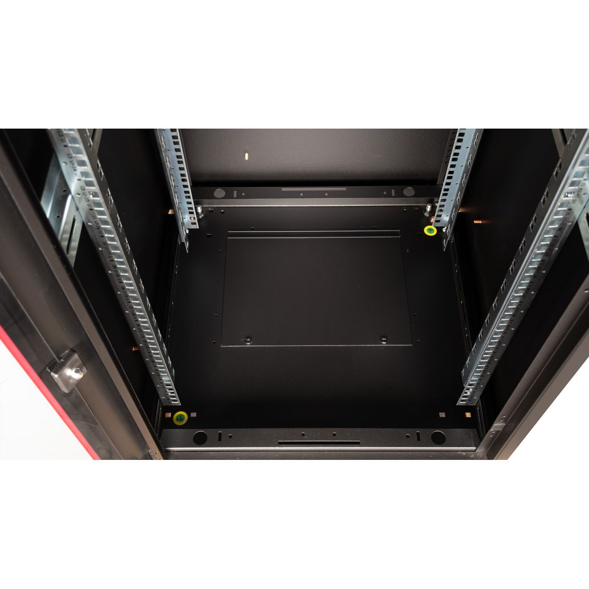 ROLINE 19" Baie réseau Basic 26U, 600x800 LxP Porte verre noir