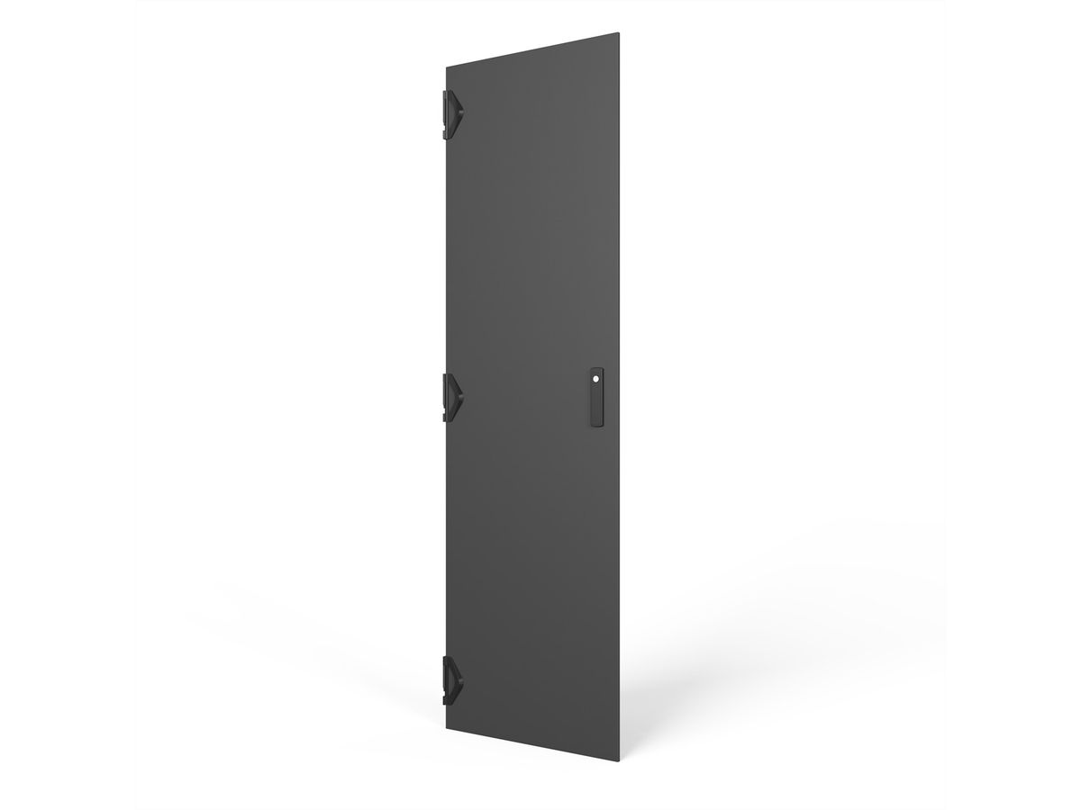 SCHROFF Porte 1400H 600L IP20 fermeture 1 point RAL7021