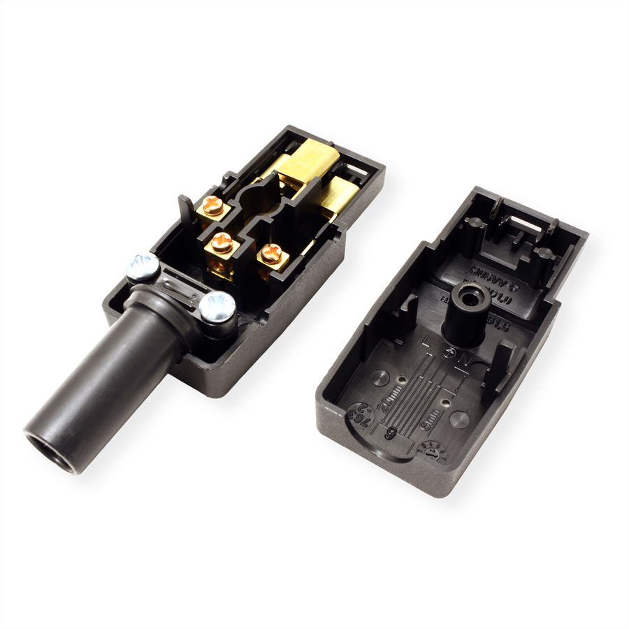 BACHMANN Prise IEC320 C19 16A/250VAC, noir