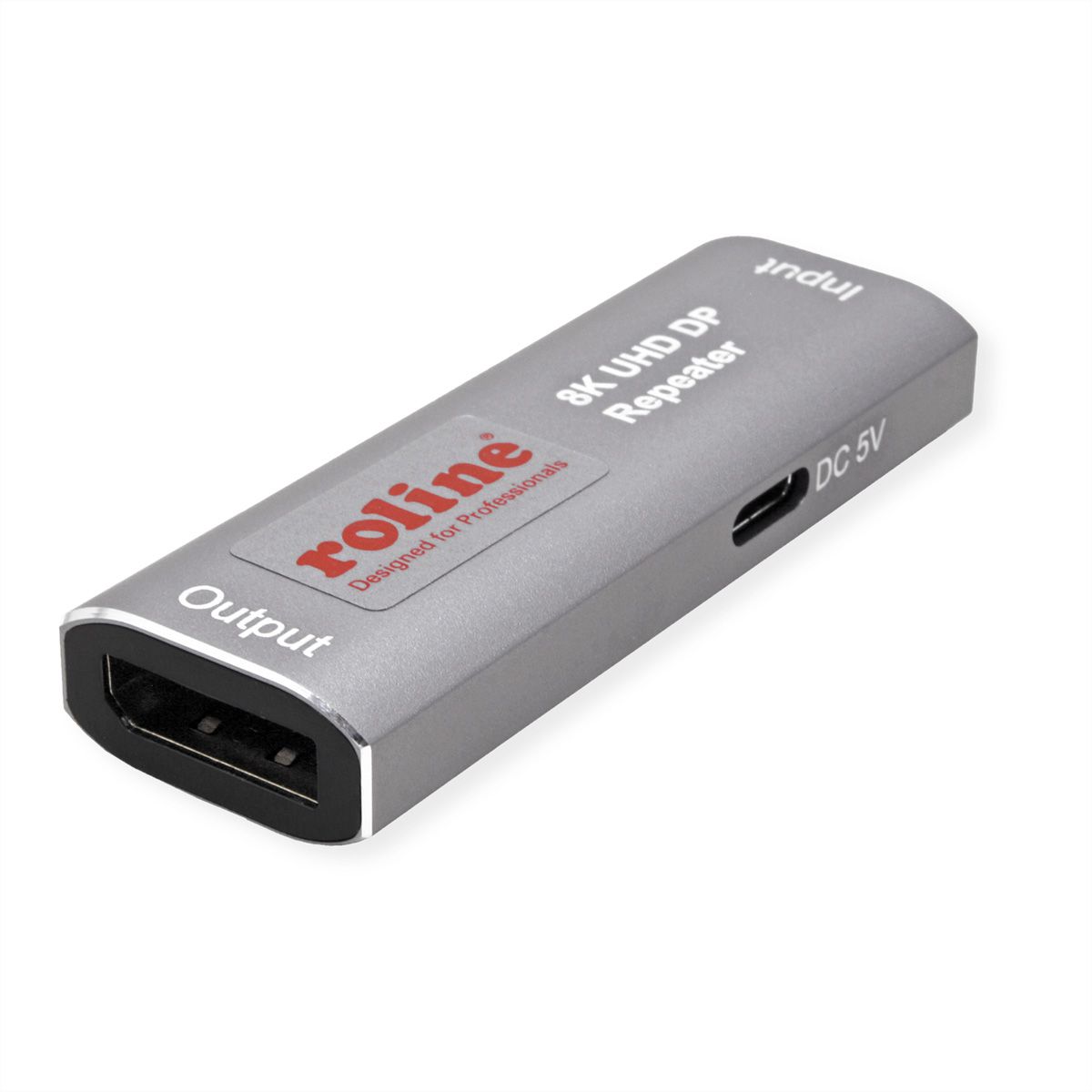 ROLINE Repeater DisplayPort, 8K60, 10m