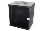 ROLINE 19" Boîtier mural Basic 12U, 540x400 LxP En kit noir