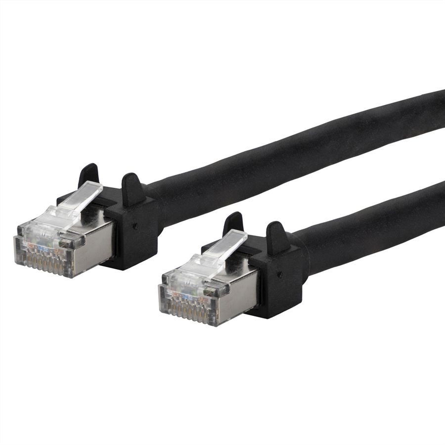 METZ CONNECT Cordon de brassage 6kV Flex500 Outdoor, noir, 3 m