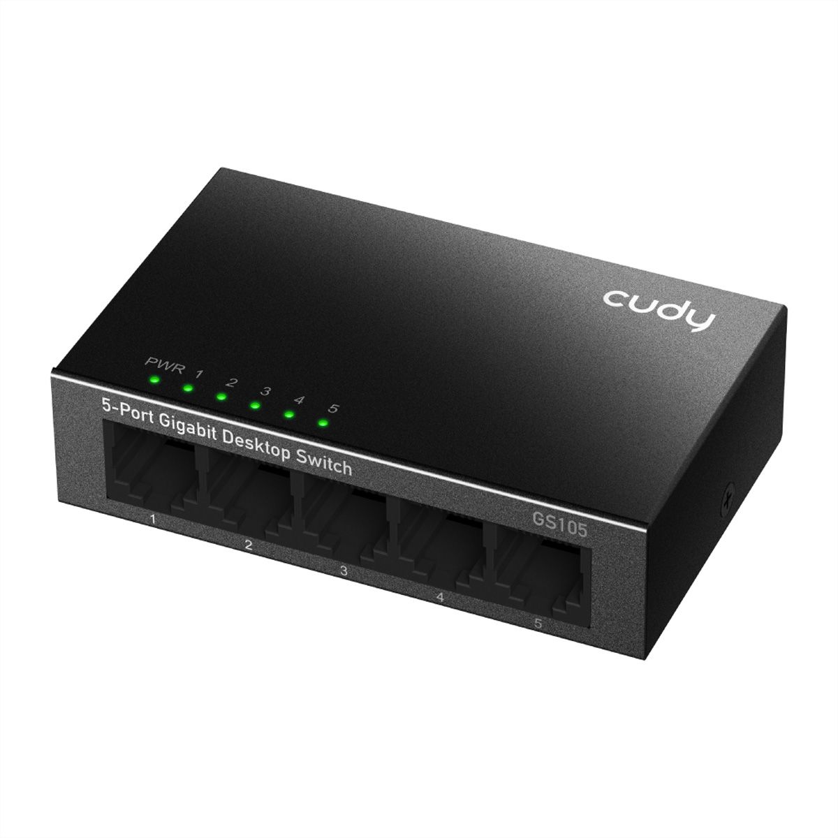 CUDY GS105 Switch 5 ports Gigabit métal