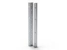SCHROFF EuropacPRO 19" Support pour joint en acier inoxydable, Type F, 9 U