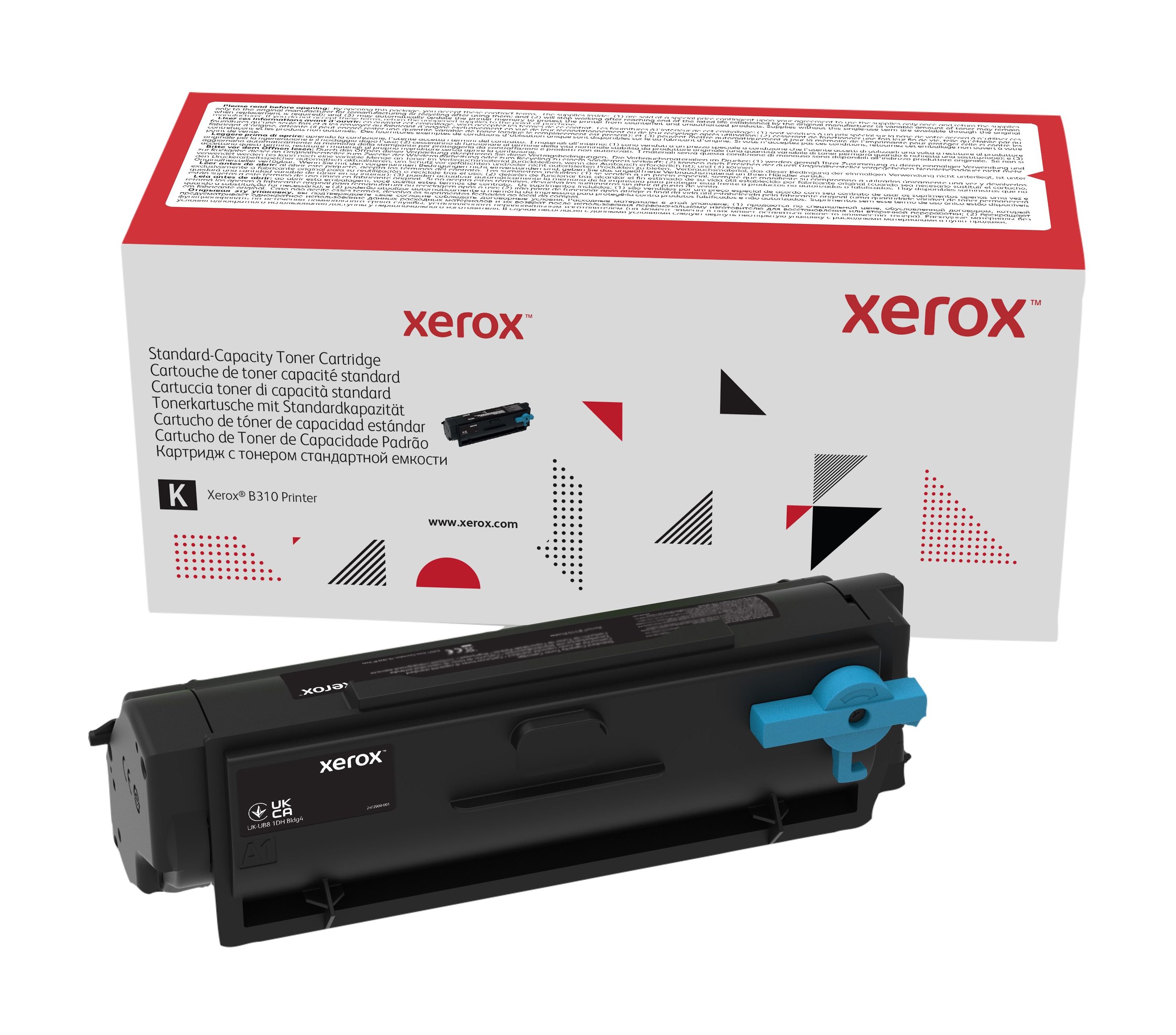 Xerox Cartouche de toner Noir de Capacité standard Imprimante ® B310, Imprimante multifonction ® B305​/​ ® B315 (3000 pages) - 006R04376