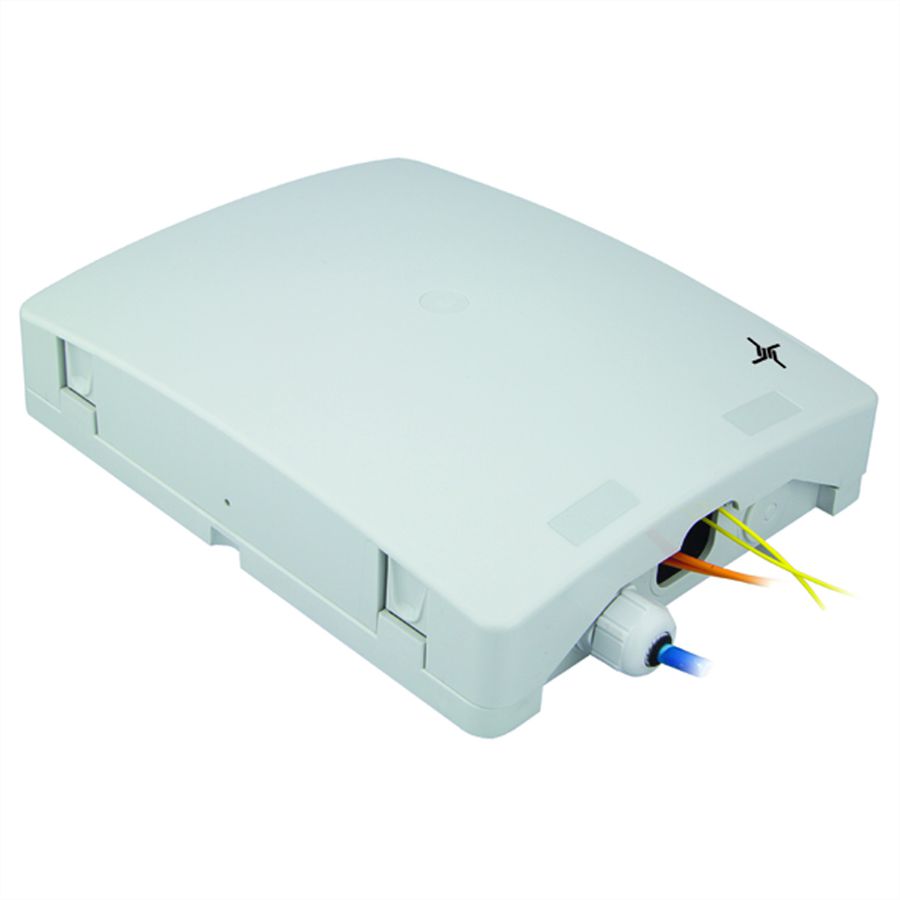 TELEGÄRTNER Distributeur ODB54, 6x couplage SCD, Pigtails colorés 12xE9/125 OS2, SC