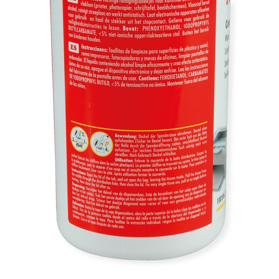 ROLINE Lingettes de nettoyage universel