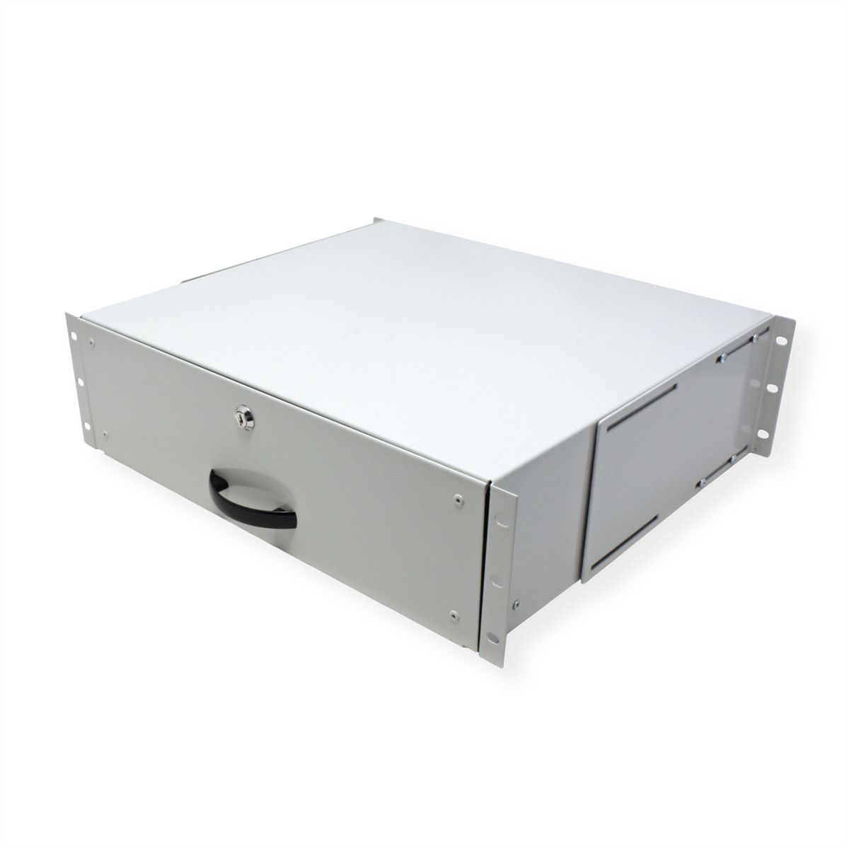 ROLINE 19" Tiroir pour clavier 3U, 400P fermable gris