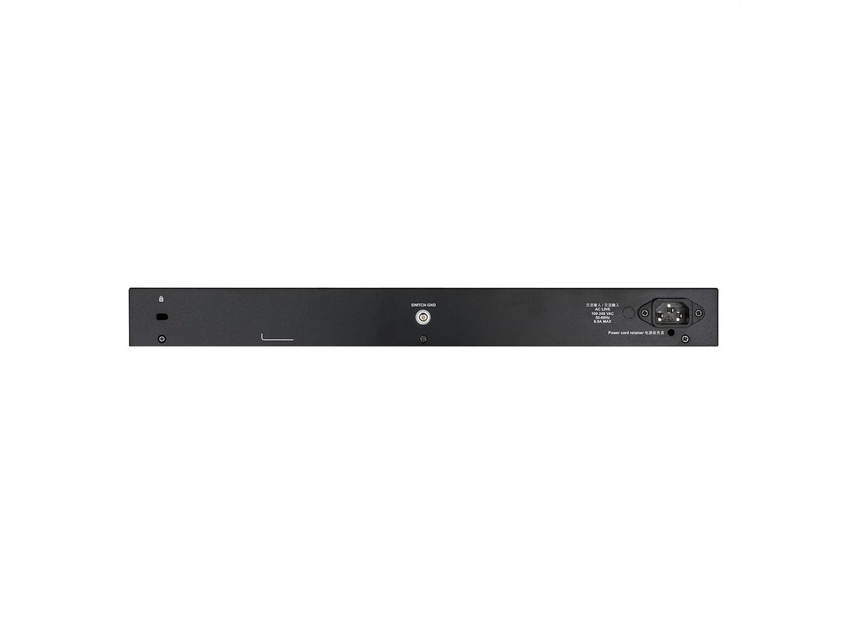 D-Link DGS-1250-28XMP Switch Gigabit 28 ports Smart Managed Poe+ 4x 10G
