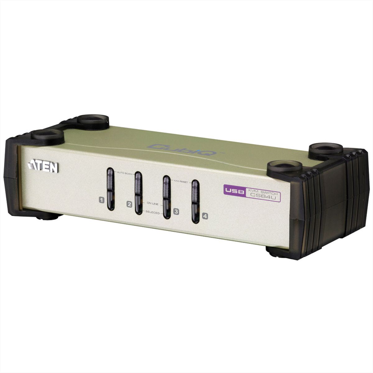 ATEN CS84U Switch KVM VGA, PS/2+USB, 4 ports