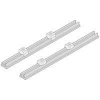 SCHROFF Interscale Flexible Rail System for Mounting PCBs, 177D, 173.00L