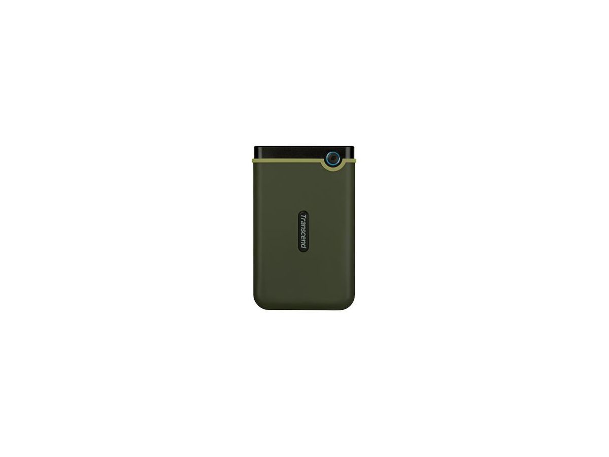 Transcend StoreJet 25M3G disque dur externe 1000 Go Vert