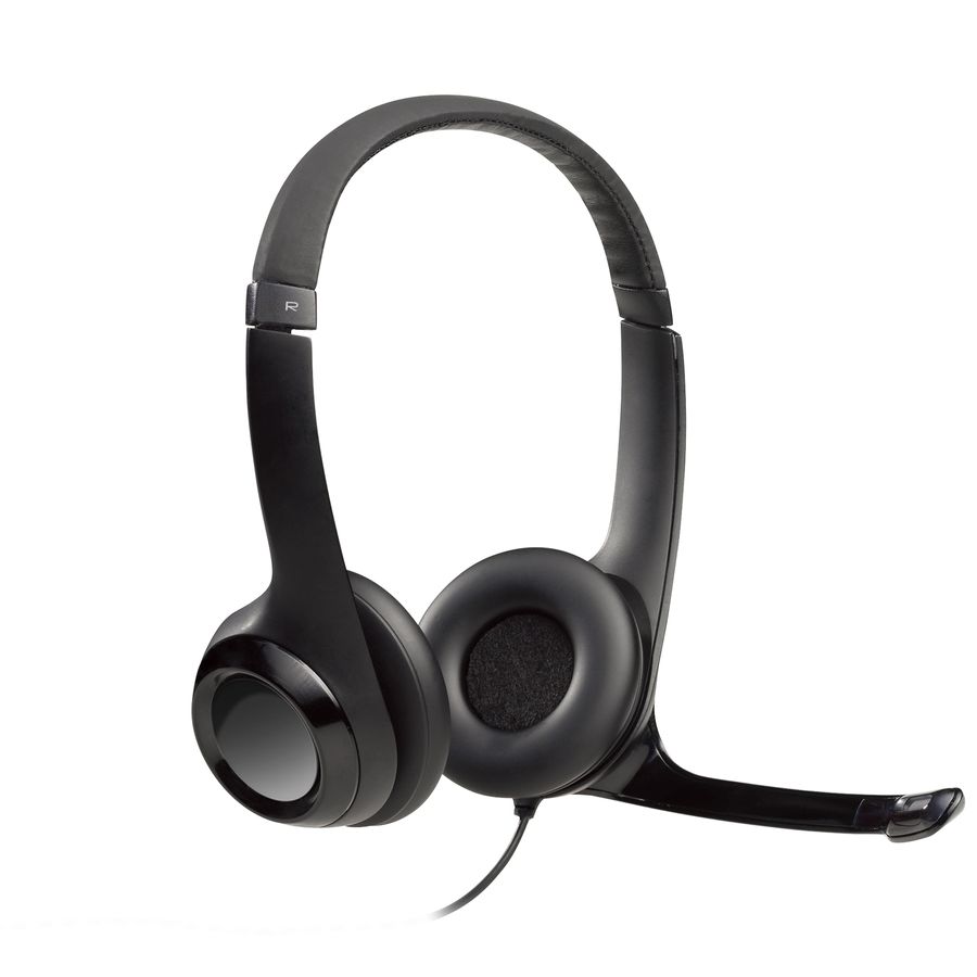 Logitech H390 USB Computer Headset Son numérique amélioré et commandes intégrées