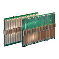 Carte-mère VME64x SCHROFF, 6 U, 15 slots avec P0