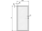 SCHROFF Eurorack Porte Vitrée Avec Verre Acrylique, RAL 7035, 29 U 600W