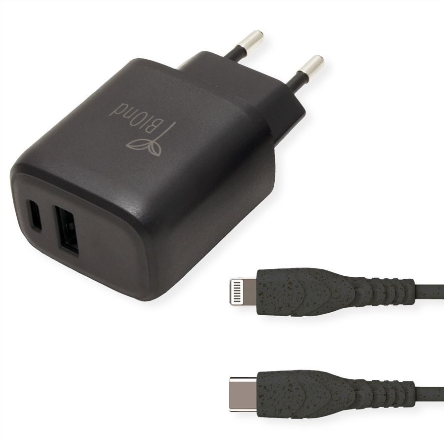 BIOnd BIO-CTL-20W Chargeur USB-C vers 8PIN + câble pour iPhone