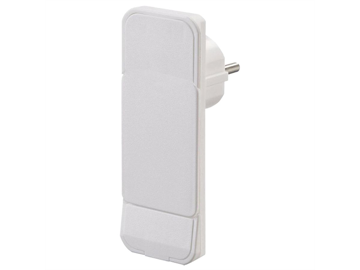 BACHMANN SMART PLUG Fiche de montage extra plate, blanc