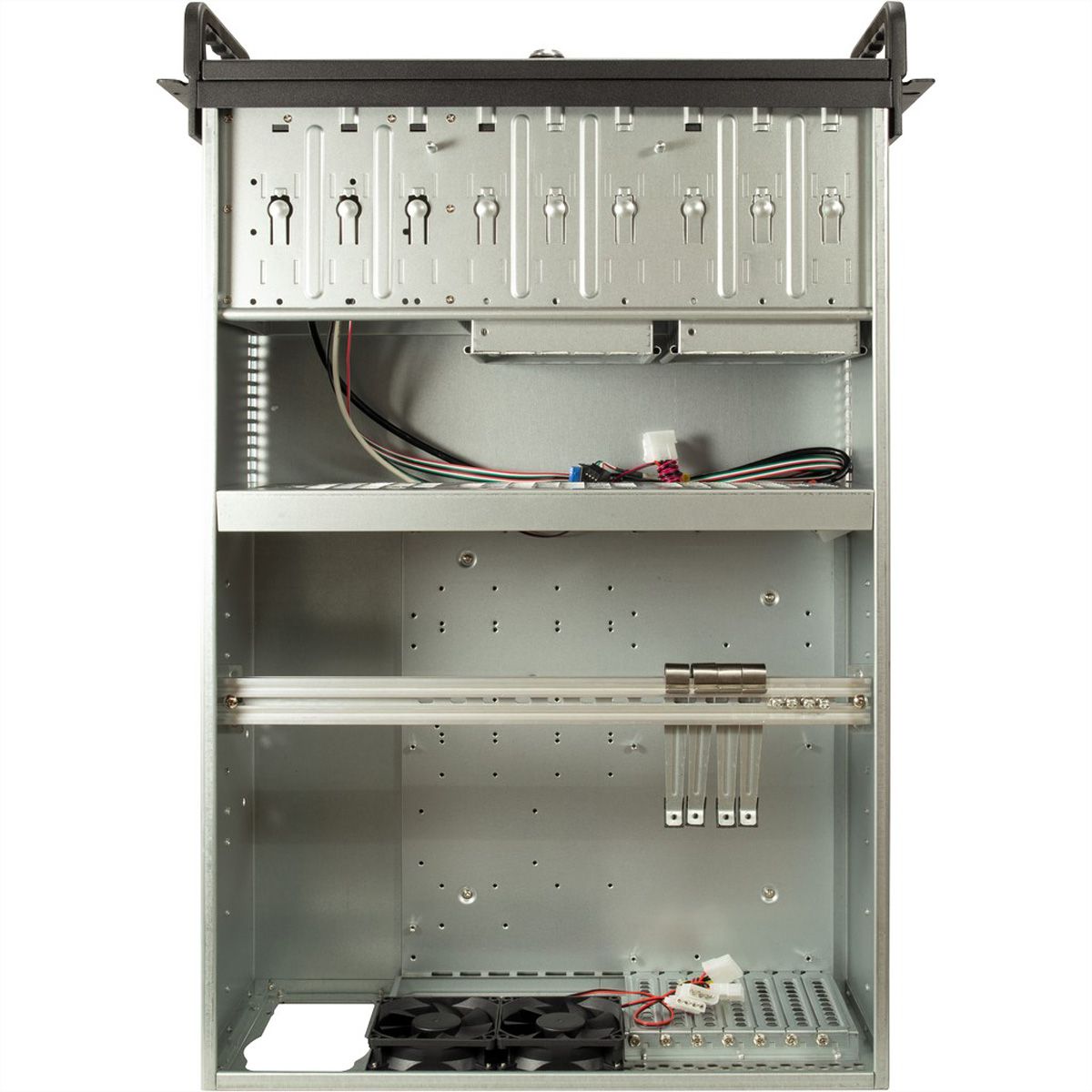Boîtier industriel 19", 4U, version longue, IPC 4U-4129L, noir