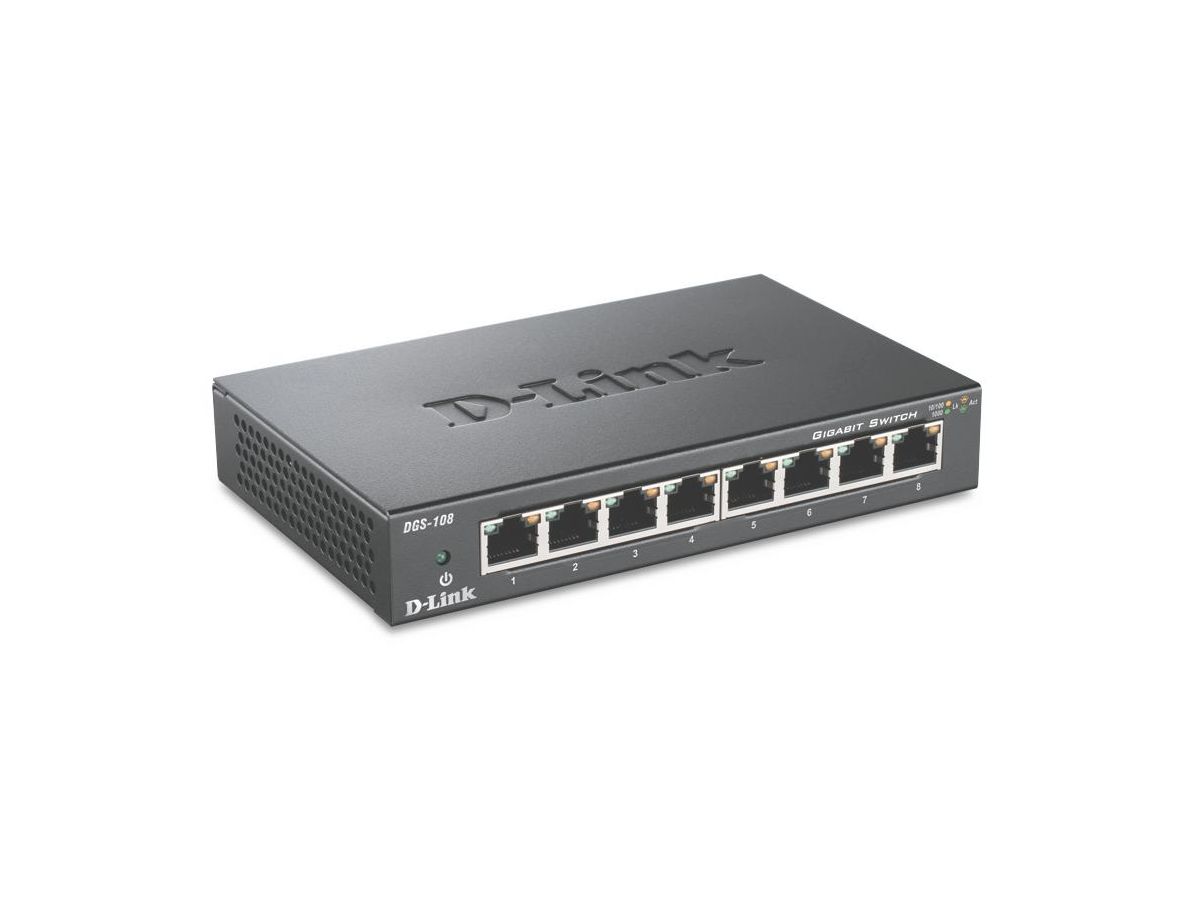 D-Link DGS-108 Noir