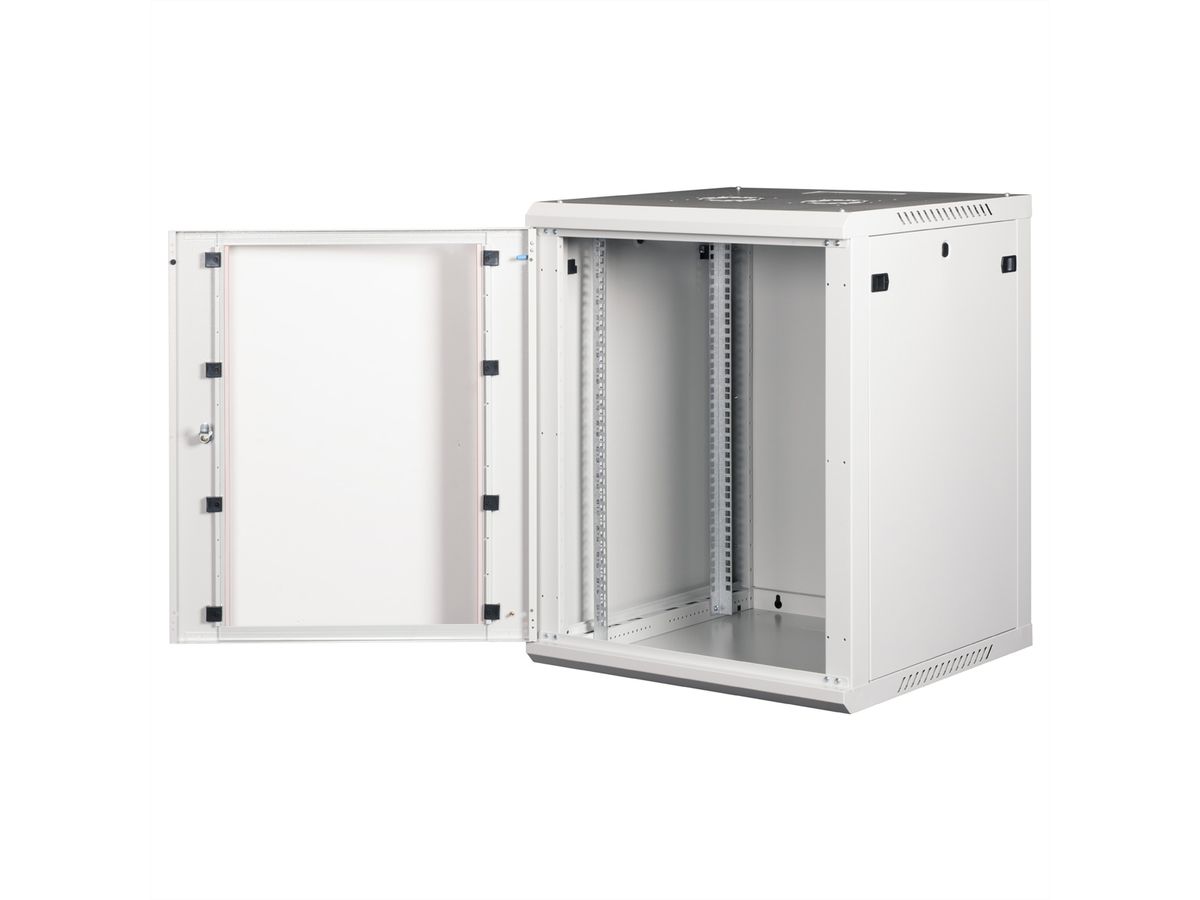 ROLINE 19" Boîtier mural Basic Plus 15U, 600x600 LxP gris