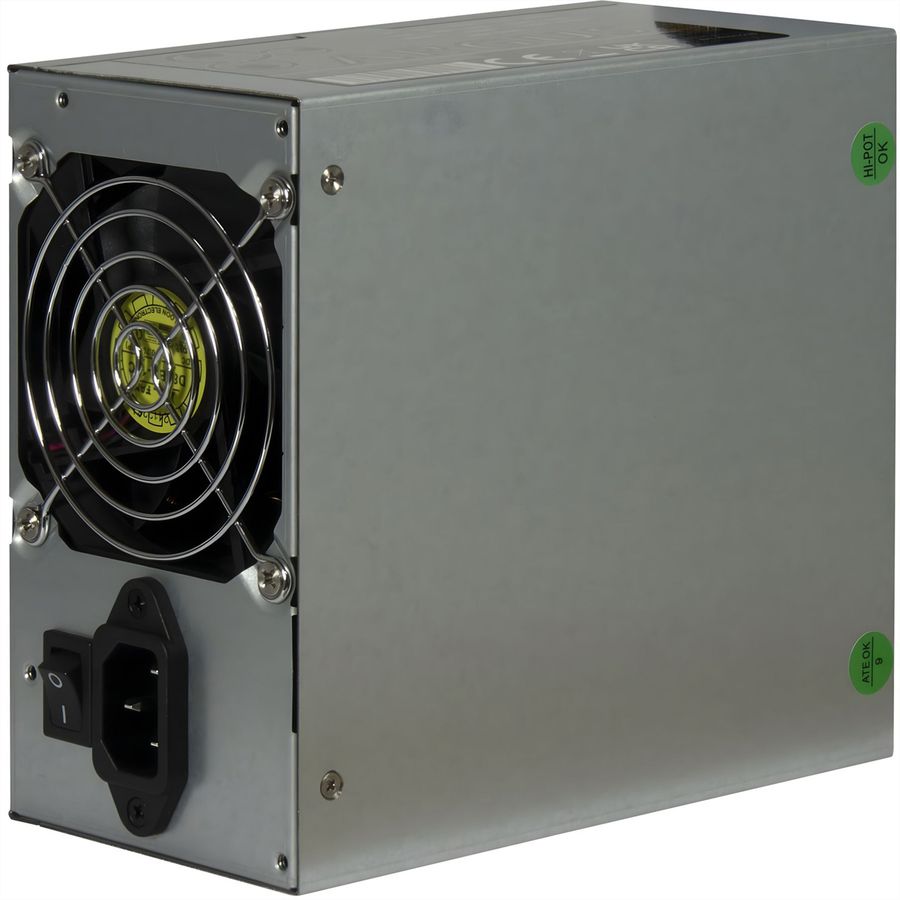 Bloc d'alimentation ATX 600 W avec ventilateur 80 mm, Solution compacte pour boîtier serveur 2U