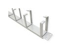 VALUE Face avant 19" pour chemin de câbles horizontaux ou verticaux, type G, gris