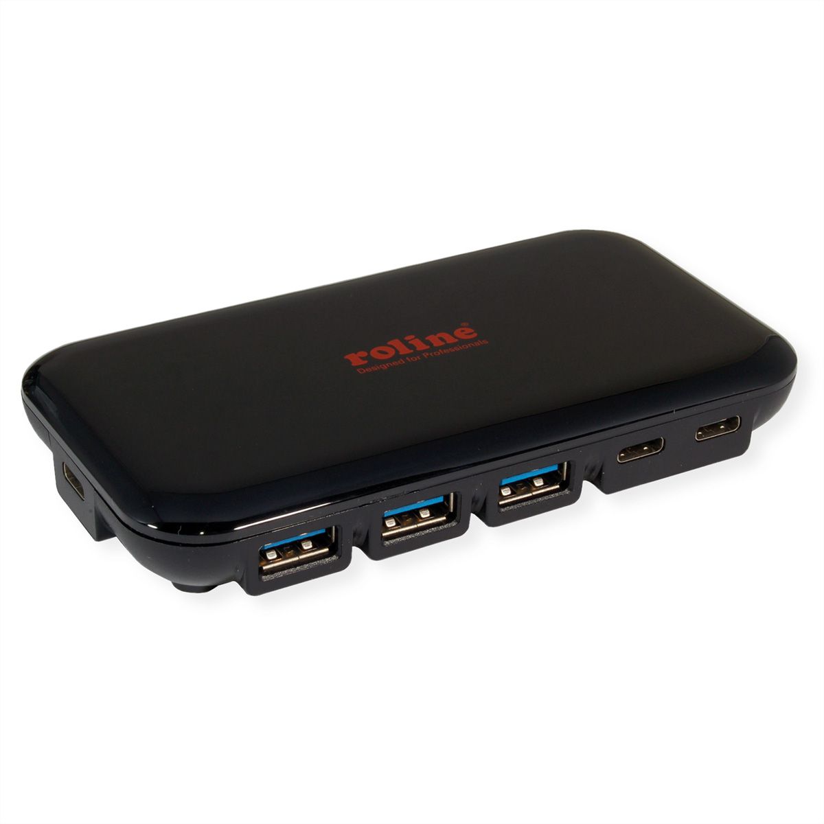 ROLINE Hub USB 3.2 Gen 2, 7 ports, (3x type C + 4x type A)