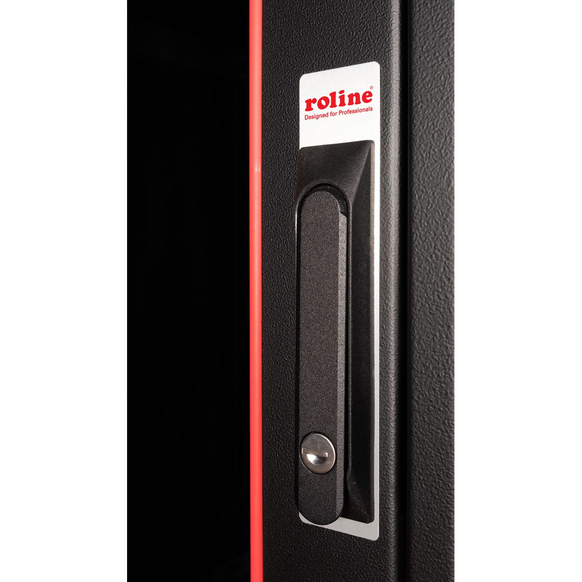 ROLINE 19" Baie réseau Basic 42U, 800x800 LxP Porte verre noir