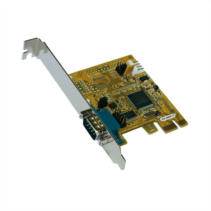 EXSYS EX-44041-2 Carte PCI Express x1, 1x RS232