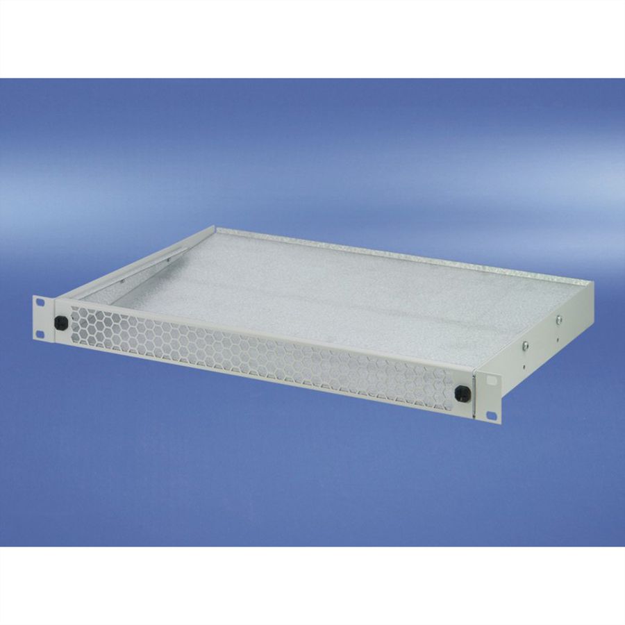 Déflecteur d'air SCHROFF 1 U pour plateau de ventilation 19", 3 ventilateurs, perforé à l'avant, 193 mm, RAL 9005