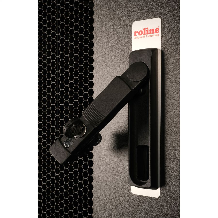 ROLINE Armoire de colocation 42U 800x1000mm, 3 compartiments, noir