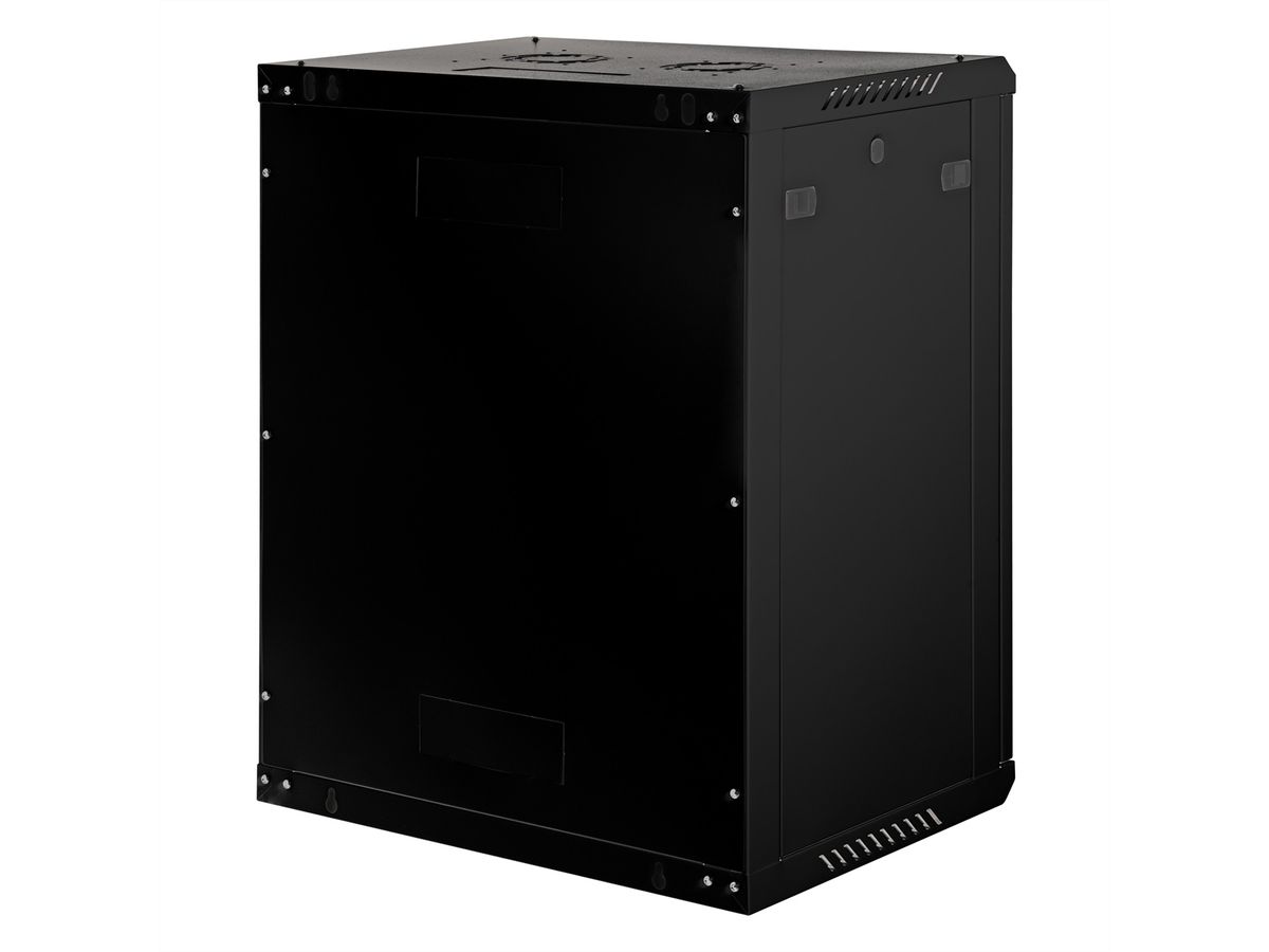 ROLINE 19" Boîtier mural Basic Plus 15U, 600x450 LxP noir