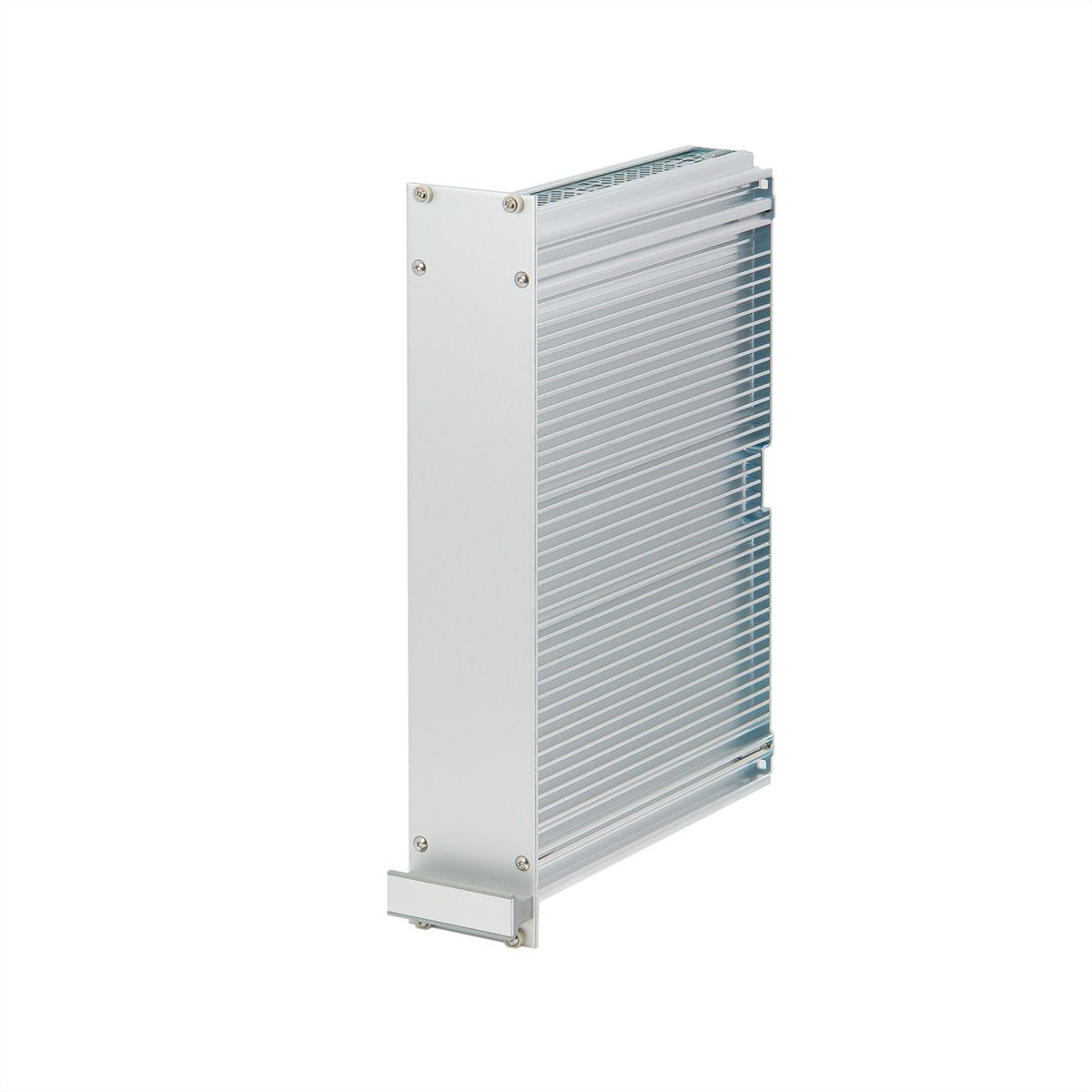 SCHROFF, cadre, type unité enfichable, panneau latéral extrudé, avec ailettes de refroidissement, droite, 6 U, 160 mm
