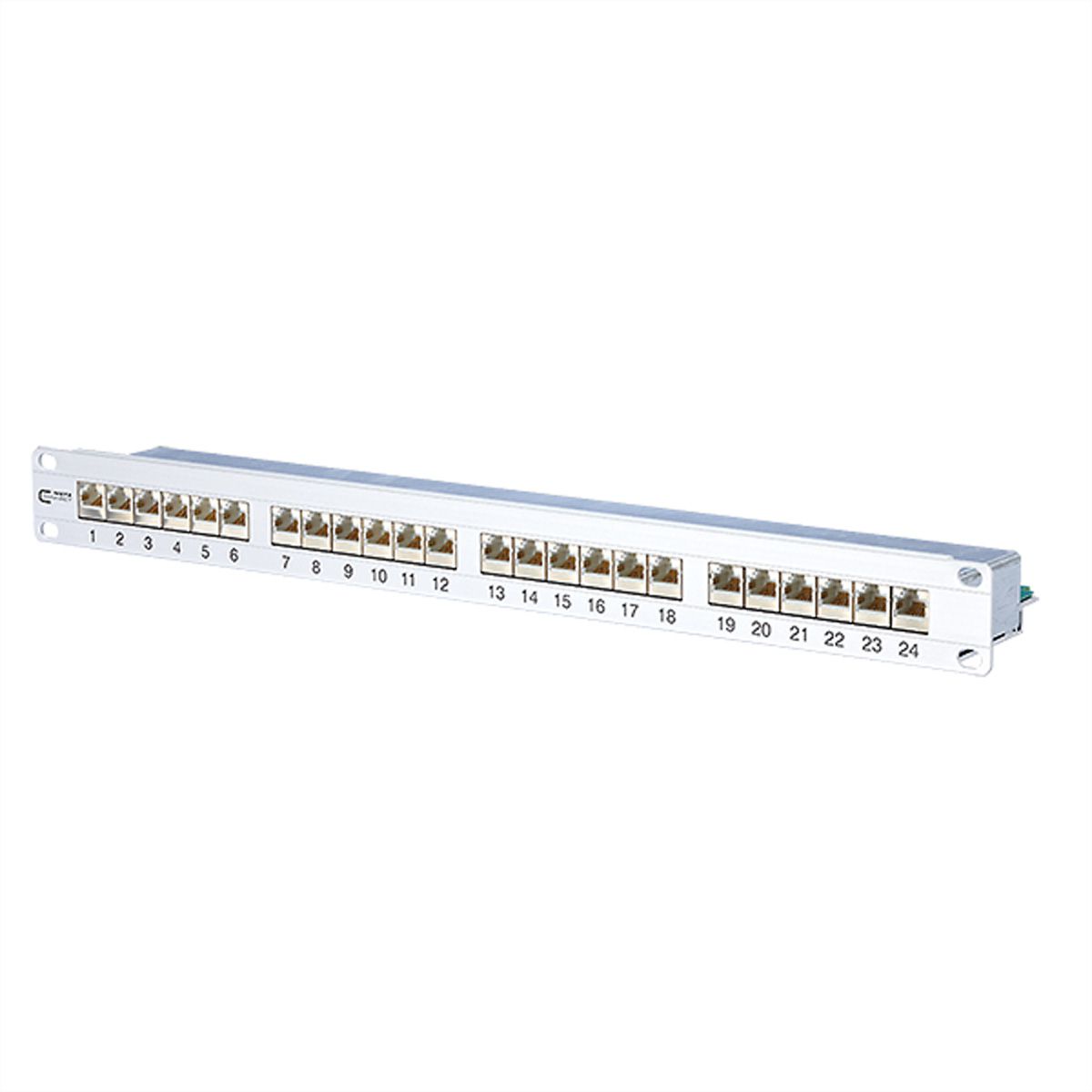 METZ CONNECT Panneau 19" C6 1UH Cat.6/CLASS E 24 ports