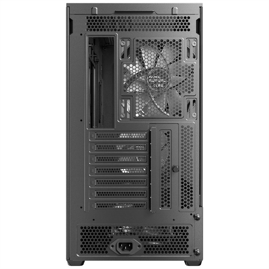 ANTEC FLUX Rear ATX/Micro-ATX/ITX Boîtier PC Midi Tower, noir
