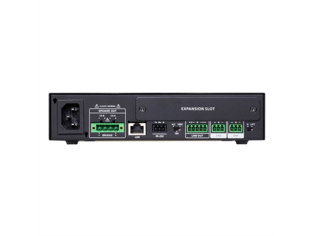 ATEN AP206 Amplificateur de puissance 2 x 60 W avec DSP