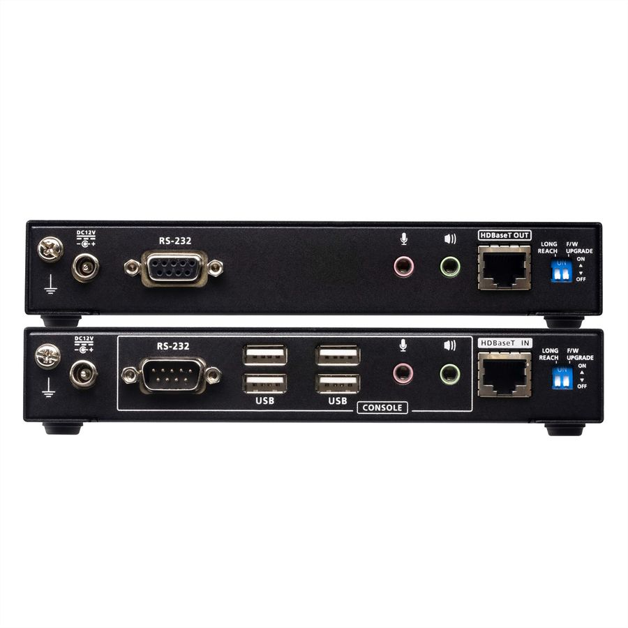 ATEN CE824 Extension KVM USB HDMI Double affichage HDBaseT™ 2.0, 4K@100m pour Vue unique