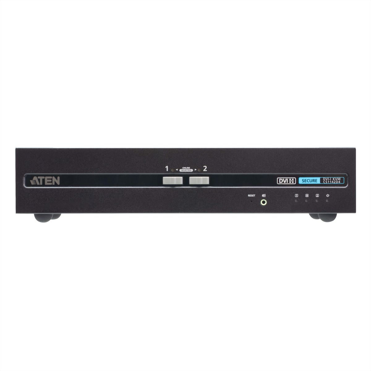 ATEN CS1142D4 Commutateur KVM sécurisé à double écran DVI 2 ports USB