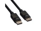 ROLINE Câble DisplayPort v1.2, TPE, DP M - DP M, noir, 1 m
