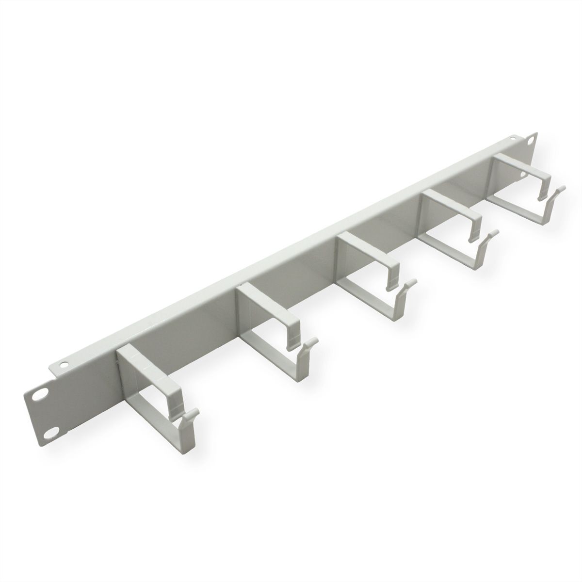 ROLINE 19" Passe-câbles 1U, 40x60mm gris