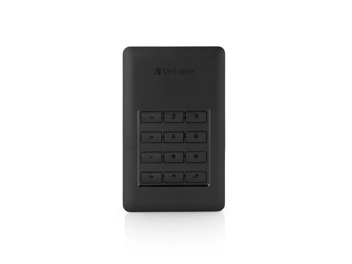 Verbatim Store'n'Go 1000Go Noir, Argent disque dur externe