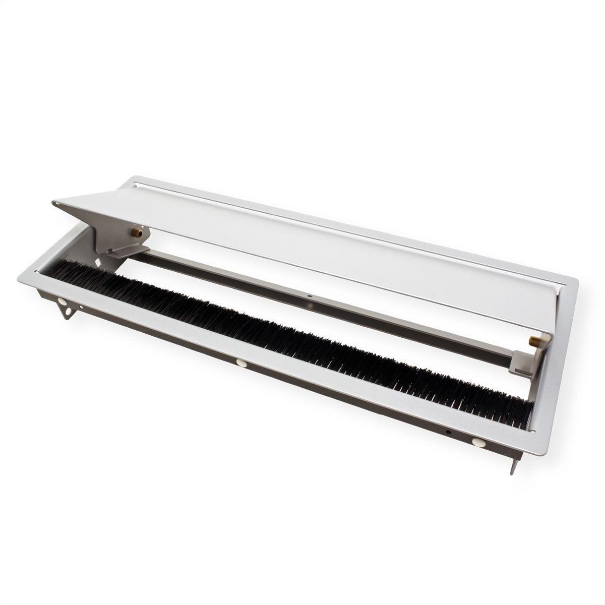 BACHMANN CONI Cadre argent long, gris